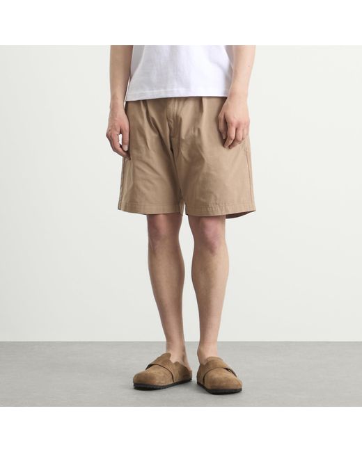 Service Works Natural Twill Part Timer Shorts for men