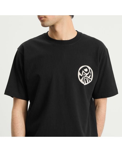 by Parra Black Play Ball T-Shirt for men