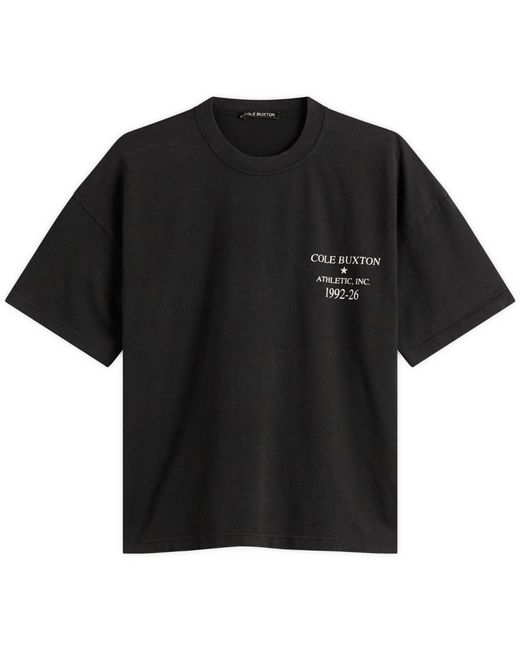 Cole Buxton Black Athletic Inc T-Shirt for men