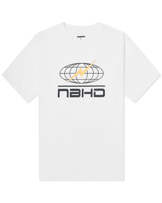 Neighborhood White 10 Printed T-Shirt for men