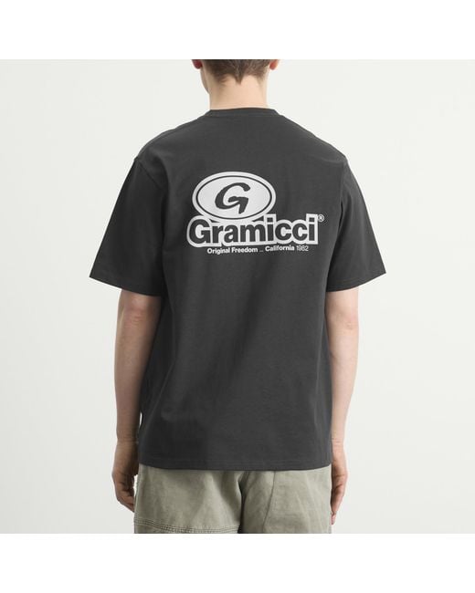 Gramicci Black '82 T-Shirt for men
