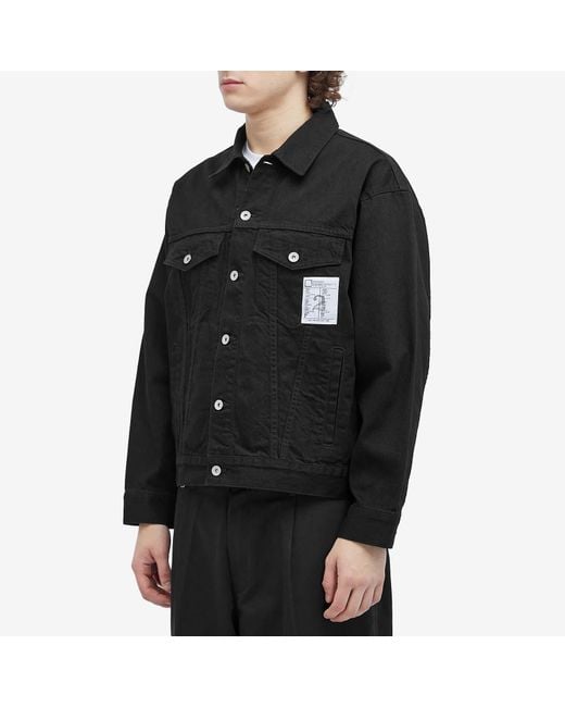 Neighborhood Black Type-4 Jacket for men