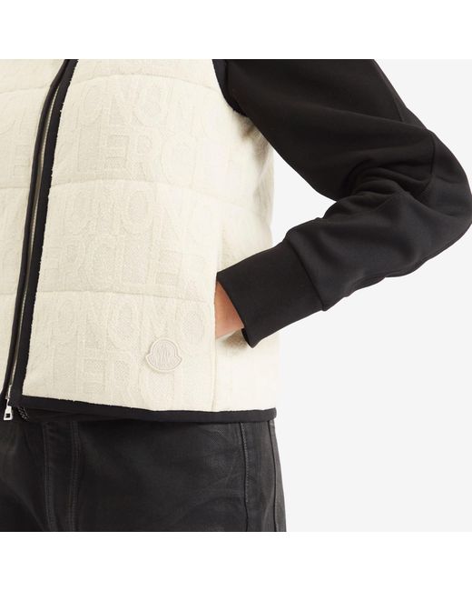 Moncler Natural Quilted Vest