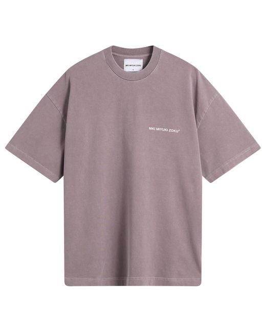 MKI Miyuki-Zoku Purple Uniform T-Shirt for men