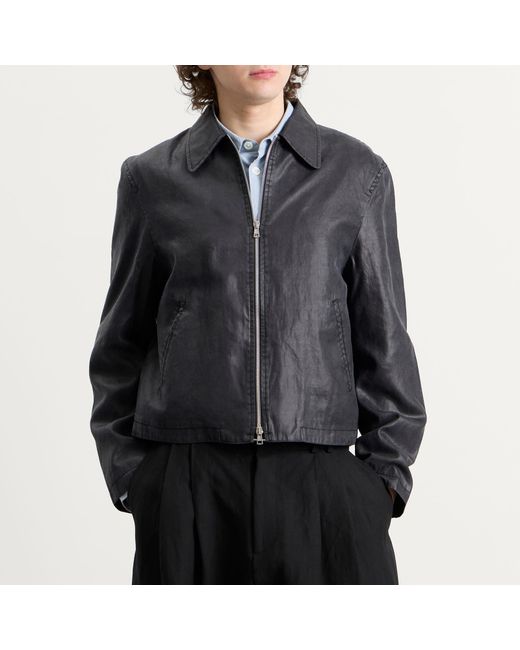 Our Legacy Black Mini Jacket Worker for men