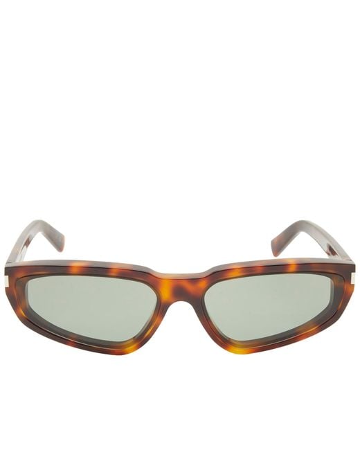 Saint Laurent Brown Saint Laurent Sl 634 Nova Sunglasses