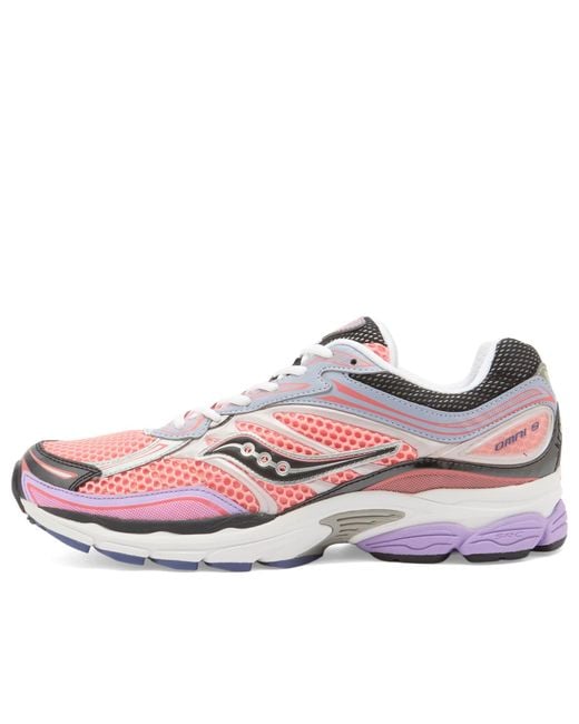 Saucony Pink Progrid Omni 9 Sneaker for men