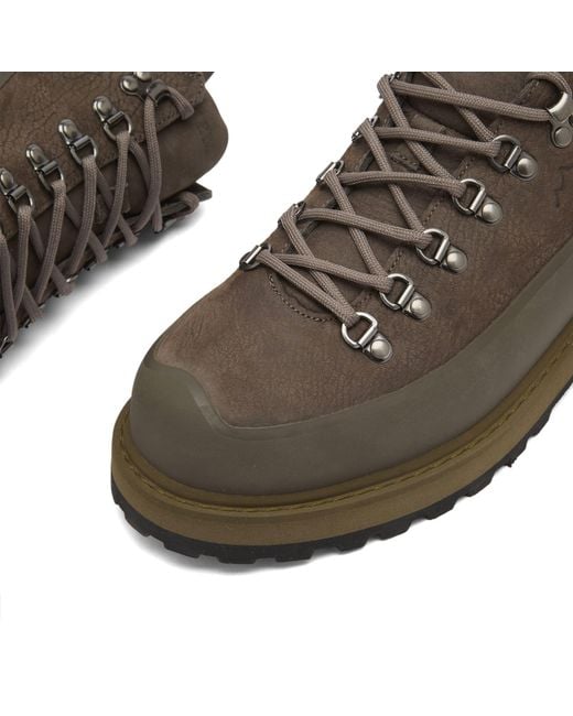 Diemme Brown Cornaro Gomma Low Hiking Shoe for men