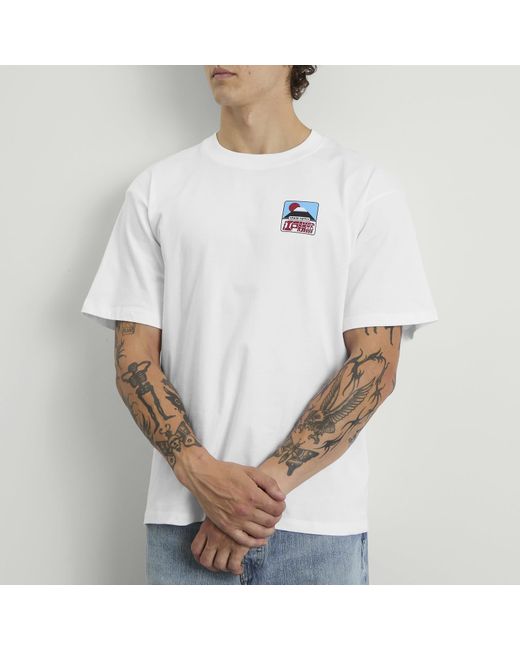 Edwin White Sunset On Fuji San T-Shirt for men