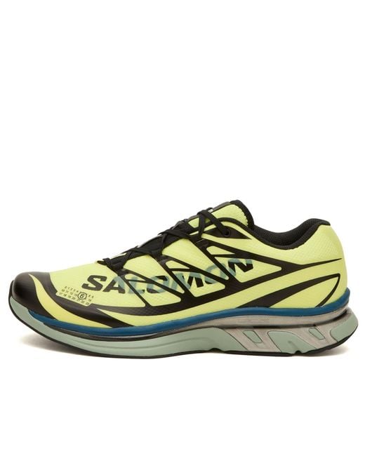 Maison Margiela Green Mm6 X Salomon Xt Sneaker for men