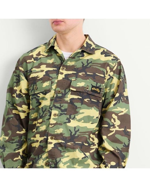 Stan Ray Green Cpo Shirt for men