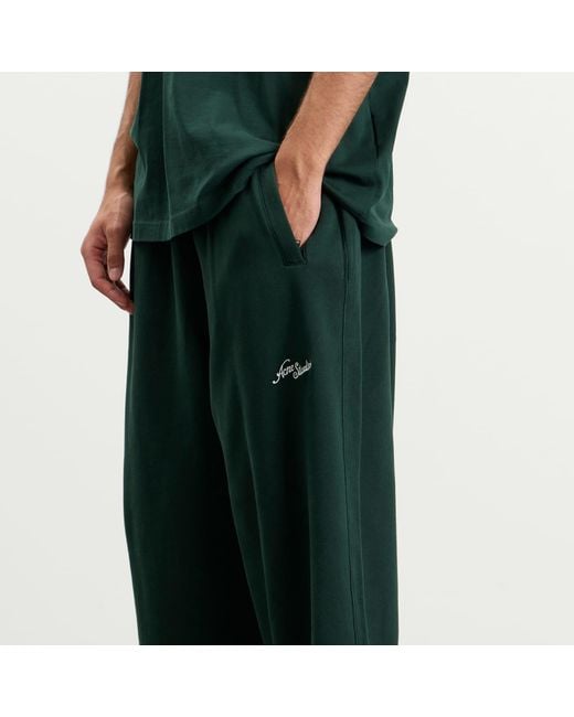 Acne Green Prowsen U Venice Logo Sweatpant for men