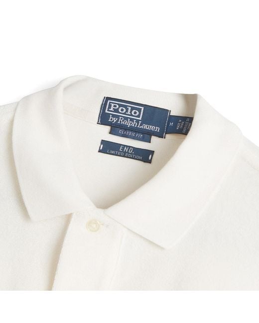 Polo Ralph Lauren White End. X Sporting Goods Polo for men