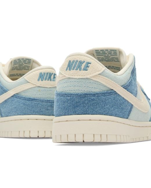 Nike Blue Dunk Low Sneaker