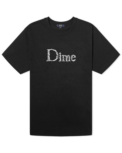Dime Black Classic Skull T-Shirt for men