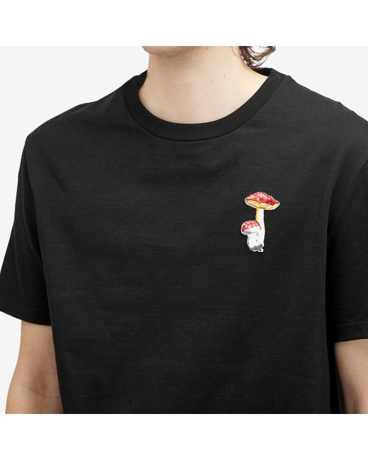 Jil Sander Black Jil Sander Plus Mushroom T-Shirt for men