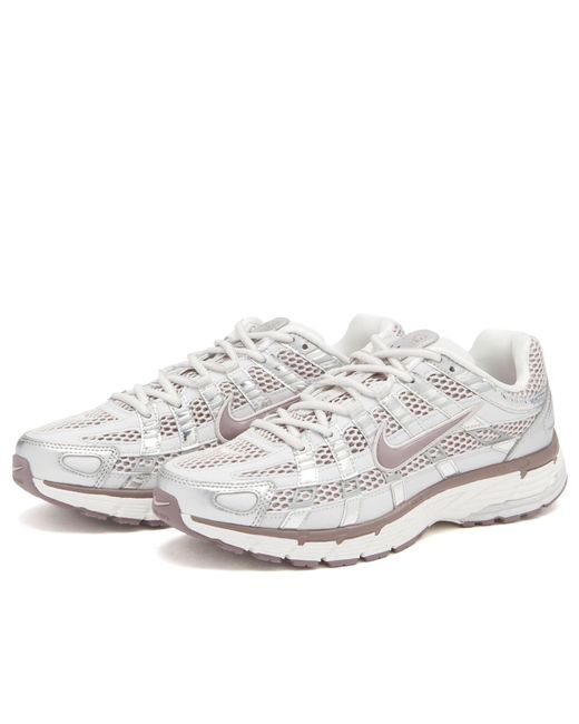 Nike White P-6000 W Sneaker