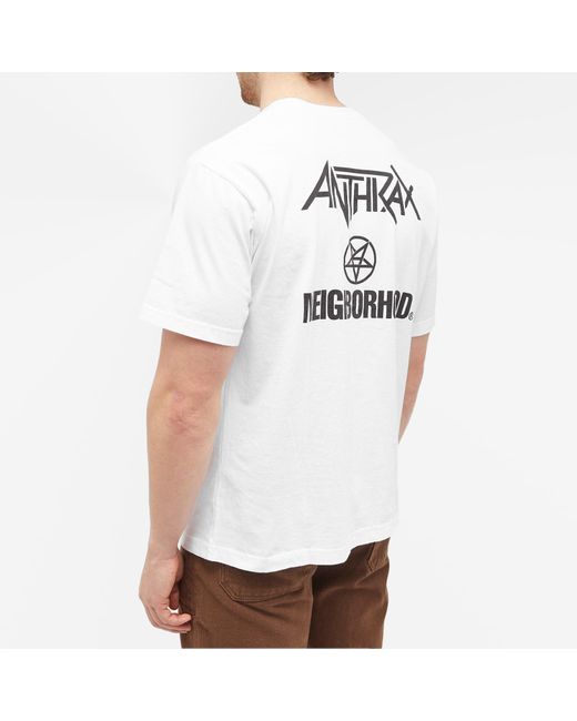 Neighborhood Black Anthrax No Frills T-Shirt for men