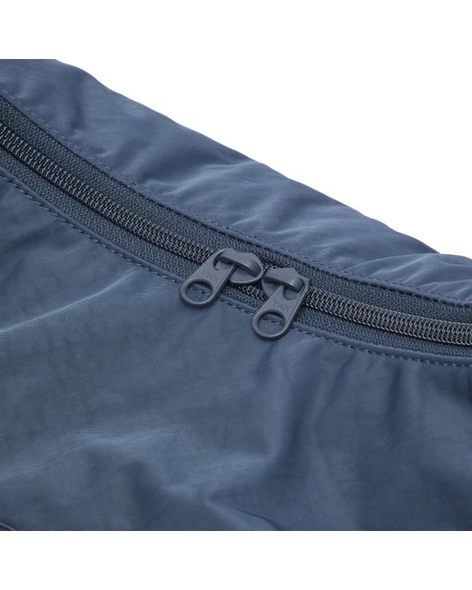 F/CE Blue Textured Twill 2-Way Shoulder Bag
