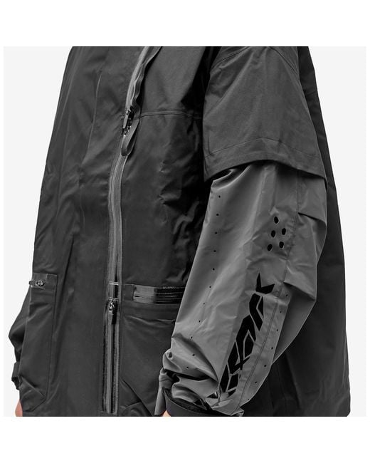 Acronym Black 3L Gore-Tex Pro Interops Hard Shell Jacket for men
