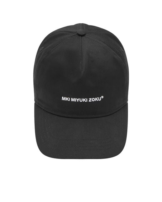 MKI Miyuki-Zoku Black V2 Twill Ball Cap for men