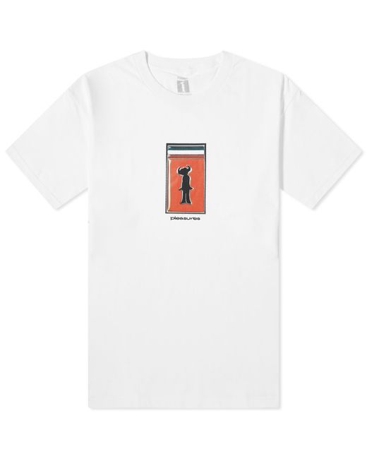 Pleasures White X Jamiroquai Travelling T-Shirt for men