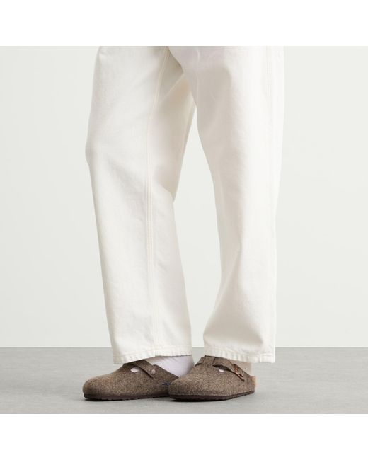 Birkenstock Brown Boston Clog for men