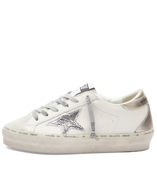 Golden Goose Deluxe Brand White Hi-Top Star Leather Sneakers