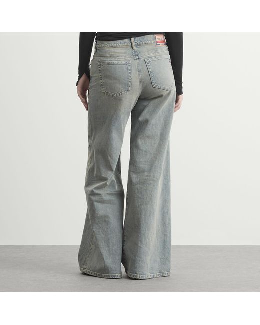 DIESEL Blue 1978 D-Akemi Wide Leg Jeans