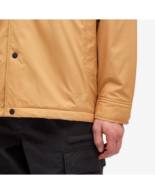 The North Face Brown Heritage Stuffed Coach Jacket for men