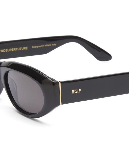 Retrosuperfuture Gray Cinema Sunglasses