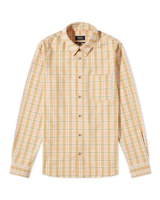 A.P.C. Natural Vico Overshirt for men
