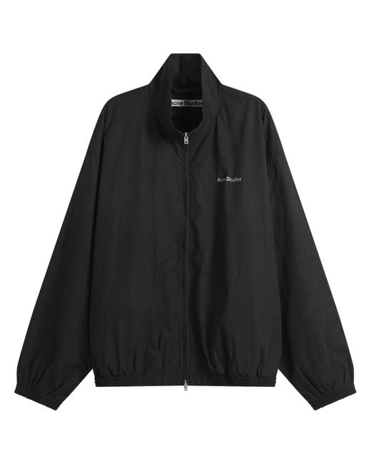 Acne Studios 1996 Cotton Zip Jacket in Black for Men | Lyst UK