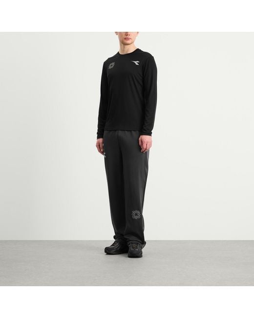 Diadora Black X Lack Of Guidance Graphic T-Shirt for men