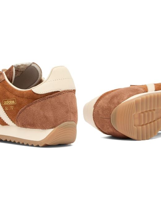 Adidas Brown Sl 72 Pt Sneaker for men