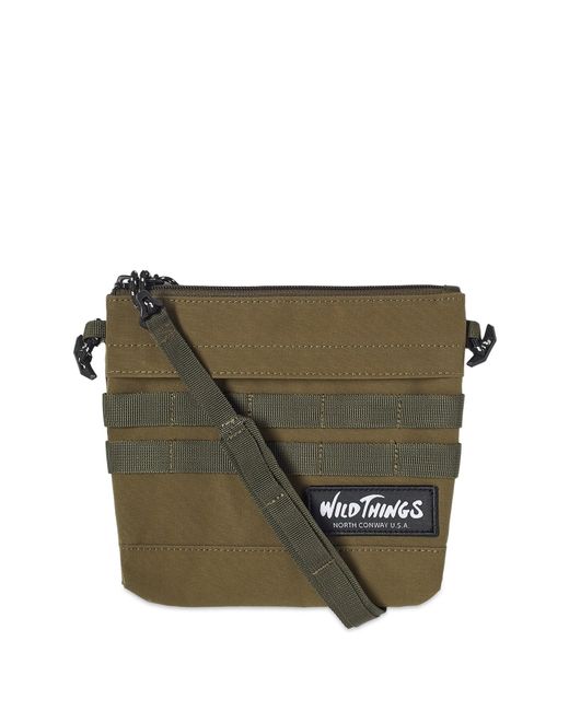 Wild Things Green Military Sacoche for men