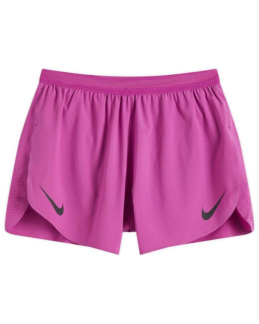 Nike Pink Aeroswift 4 Inch Short for men