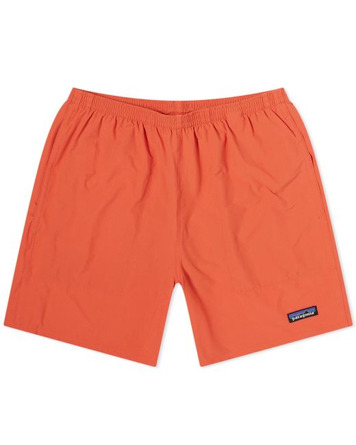 Patagonia Orange Baggies Lights 6.5" Shorts Pimento for men