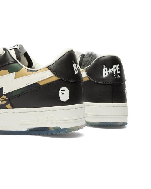 A Bathing Ape White Bape Sta Icon #2 M2 for men
