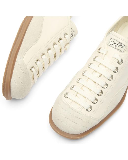 Eytys White Balestra Leather Sneakers for men