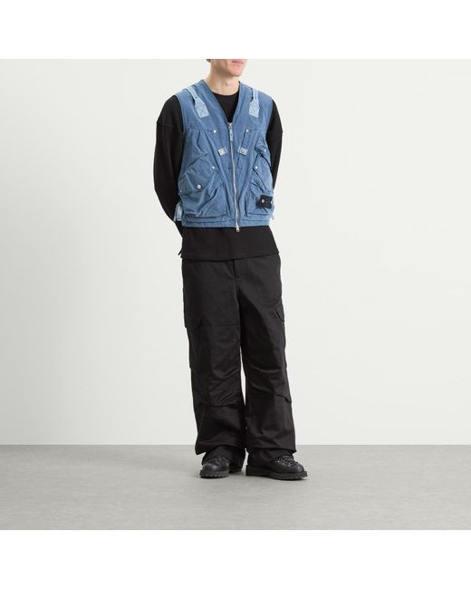 Stone Island David Light-Tc Vest in Blue for Men | Lyst UK