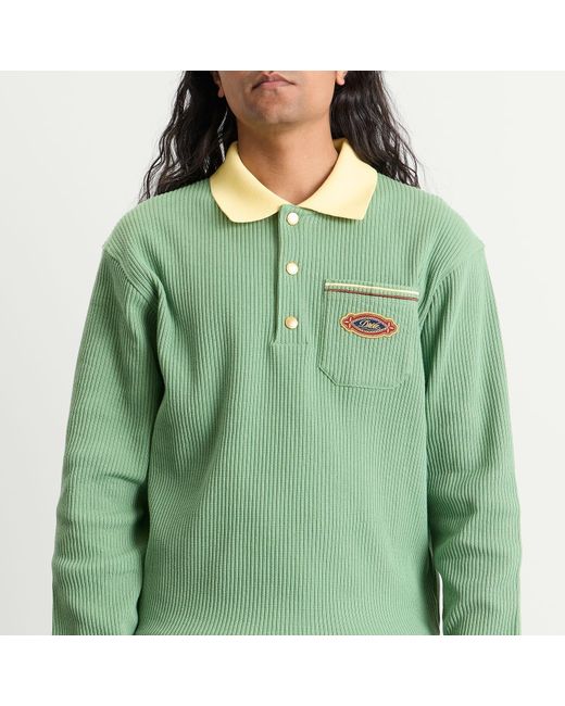 Drole de Monsieur Green Polo Rugby Shirt for men