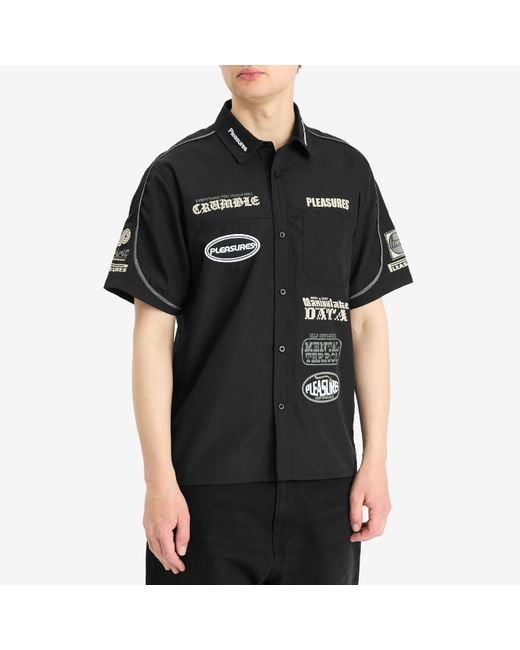 Pleasures Black Terror Shirt for men