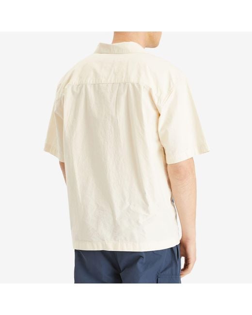 Pendleton White Camp Collar Shirt for men
