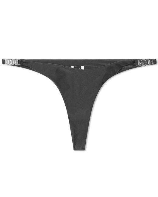 Gcds Gray Logo Bikini Bottom