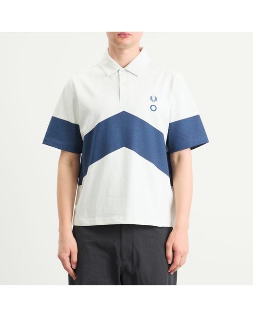 Fred Perry Blue X Craig Heavy Short Sleeve Polo Shirt for men