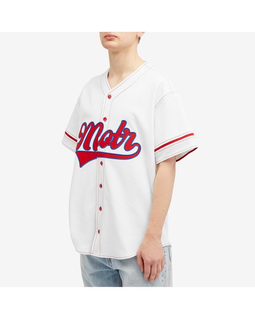 Members of The Rage Baseball Jersey in White for Men Lyst UK