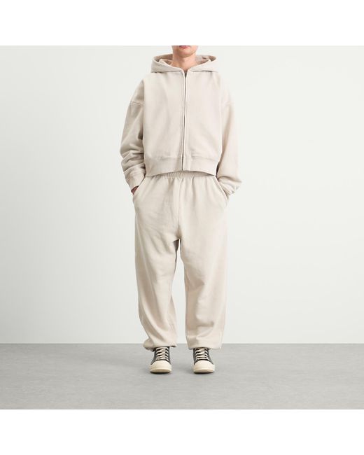 Entire studios Natural Thermal Waffle Hoodie for men