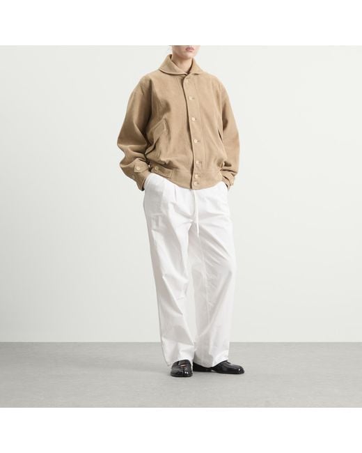 Auralee Natural Suede Blouson