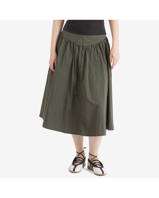 Peachy Den Gray Deba Midi Skirt
